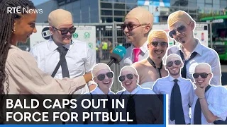Fans copy Pitbull's signature look at Marlay Park gig | RTÉ News