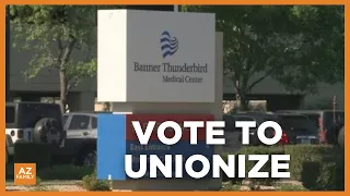Banner Health employees push to unionize