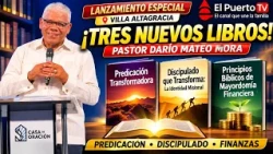 Pastor Darío Mateo Mora launches three books to transform lives and strengthen faith