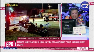 Tragico Siniestro Vial se Llevo la vida de dos jovenes - EPC 21-09-2026