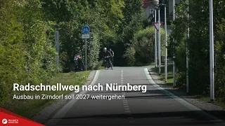 Cycle Superhighway to Nuremberg: Expansion in Zirndorf Set to Continue in 2027