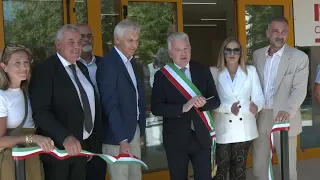New Mario Fontana middle school on Via del Canaletto inaugurated 09/01/2026