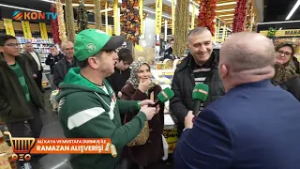 ALİ KAYA ve MUSTAFA DURMUŞ İLE RAMAZAN ALIŞVERİŞİ  12  02 MART 2026