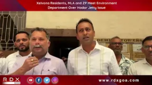 Xelvona Residents, MLA and ZP Meet Environment Department Over Hodar Jetty Issue