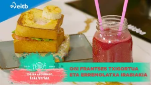 JOSEBA ARGUIÑANO SUKALERRIAN: Ogi frantses txigortua eta erremolatxa irabiakia
