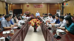 Đoàn công tác của Bộ Tư pháp làm việc với UBND tỉnh Thanh Hoá về công tác chống khai thác IUU