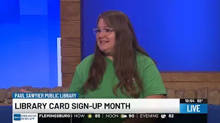 Stacy Stamper - Paul Sawyier Public Library Library Card Sign-Up Month