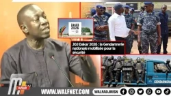 2026 Youth Olympic Games, Minister of the Armed Forces inspects the Gendarmerie: Mbow provides hi...