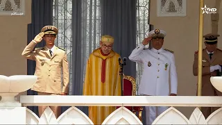 جلالة الملك محمد السادس يترأس حفل أداء القسم للضباط الجدد