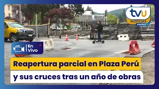 Partial reopening of Plaza Perú: Accessibility issues at its new crossings