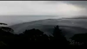 Fenómeno fue registrado en el lago Atitlán.