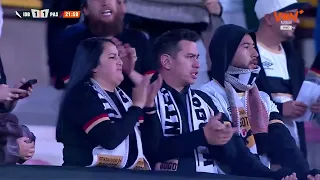 Mateo Rodas header goal ties the game for Inter de Bogotá against Pasto.