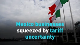 Mexico businesses squeezed by tariff uncertainty