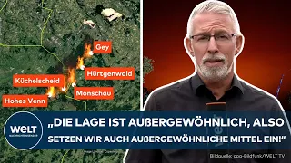 NRW BORDER REGION IN FLAMES: Belgium battles major fire – Monschau prepares for evacuation