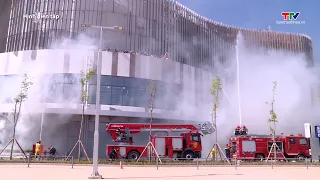 Full-Scale Rehearsal of the 2026 Provincial Firefighting and Search and Rescue Drill | Thanh Hoa ...