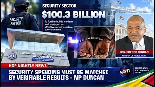 Security Spending Must Be Matched By Verifiable Results - MP Duncan