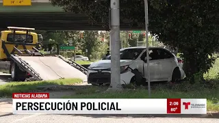 Telemundo Birmingham | Dos personas resultan herida tras persecución policial