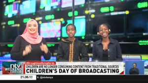 Пейзаж меняется в связи с тем, что мир отмечает Международный день детей в телерадиовещании.