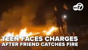 Video leads to arrest after Florida teen allegedly set friend on fire