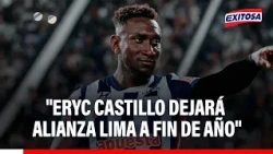 🔴🔵 Eryc Castillo in his final months at Alianza Lima: Reportedly has an offer from Mexico