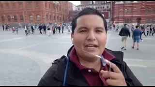 Así el ambiente en Moscú, Rusia