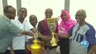Football : Tadjourah célèbre son équipe, championne de 2ᵉ Division et promue en 1ʳᵉ Division