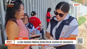 Piura: ONPE fija plazo para rendición de cuentas de candidatos
