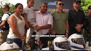 We work for the safety of Ecuadorian families and the country's economic growth. 🇪🇨👏