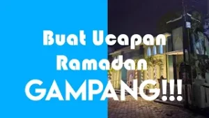 Buat Ucapan Ramadhan Gampang Pakai Canva
