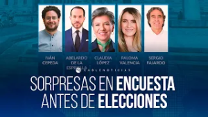 Nueva encuesta sacude el panorama político rumbo a elecciones