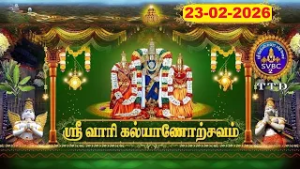 Srivari Kalyanotsavam || Tirumala || SVBC2 Tamil || 23-02-2026 || SVBC TTD
