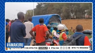 IMPANUKA i KIGALI: MOTARI AKASE MU MUVUDUKO MWINSHI AHITA AGWANA N'UMUGENZE MU IVATIRI