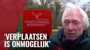 Protest tegen halvering stadslandbouw NoordOogst