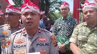 BASEMAH LANGUAGE NEWS - PRESIDENT INAUGURATES 895 RED AND WHITE BRIDGES, ONE IN LAHAT