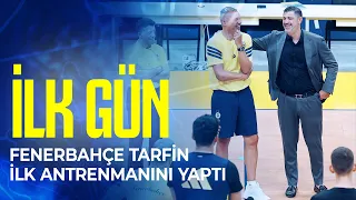 Fenerbahçe Tarfin Erkek Basketbol Takımımız, yeni sezonun ilk antrenmanını yaptı