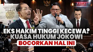 Kuasa Hukum Jokowi Bocorkan Hal Ini, Eks Hakim Tinggi: Politik yang Sangat Tinggi | Rakyat Bersuara