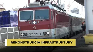 Rekonštrukcia železničnej infraštruktúry