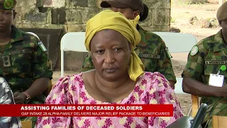 ASSISTING FAMILIES OF DECEASED GAF PERSONNEL