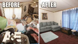 Before & After: Cockroaches Wiped Out of Flora’s Home | Hoarders | A&E