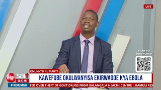 Twebaze Bannayuganda abatadde mu nkola by'etubagamba okwewala ekirwadde kya Ebola.