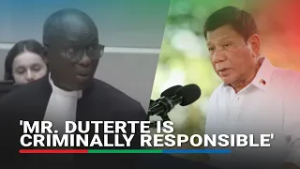 ICC prosecution binalikan ang mga sinabi ni Duterte na utos ng pagpapatay