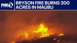 Bryson Fire in Malibu burns more than 100 acres | KTVU