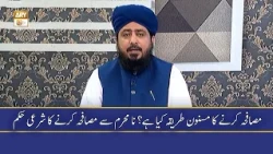 Musafaha Karne Ka Masnoon Tariqa Kya Hai? Na-Mehram Se Musafaha Ka Sharai Hukum - Mufti Asan Naveed