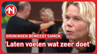 Jessica staat haar mannetje tijdens systemales: 'Deze blauwe plek is van vorige week'