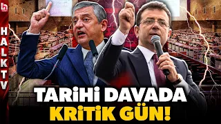 İBB DAVASINDA İKİNCİ CELSE BAŞLIYOR! İmamoğlu savunma yapacak mı? Özgür Özel'den Silivri'ye çıkarma!