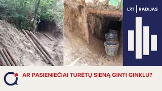 Ar pasieniečiai turėtų sieną ginti ginklu?