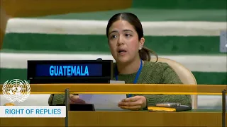 🇺🇳 Guatemala, Japan - Right of Replies (26 Sep) - UN General Debate, 81st Session | #UNGA