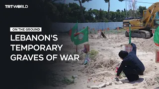 Lebanon's temporary graves of war