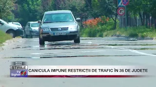 HEATWAVE TRIGGERS TRAFFIC RESTRICTIONS IN 36 COUNTIES