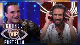 Grande Fratello VIP - Il duello delle canzoni elettriche: Carmen e Guendalina vs Varsi e Alex